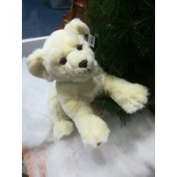 Peluche Lionceau Blanc 32 cm