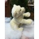 Peluche Lion Blanc 32 cm