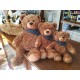 Peluche Ours Teddy - 30 , 40 et 50 cm