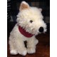 Peluche chien Fox-terrier 30 cm