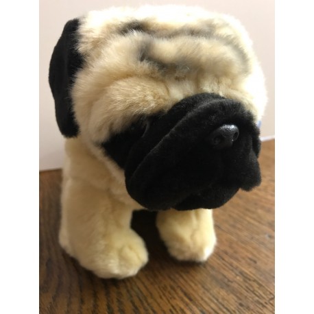 Peluche Chien Carlin 30 cm