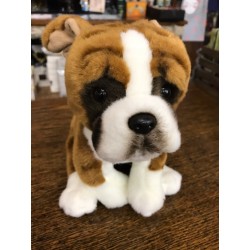 Peluche Chien Boxer 30 cm