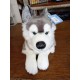 Peluche Chien Husky Couché 42 cm
