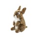 Peluche Lapin Brun assis 17 cm