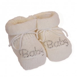 Chaussons naissance Baby Strass