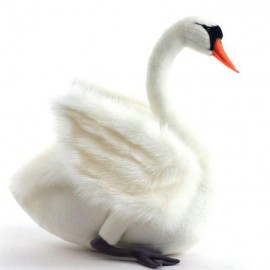 Peluche Cygne Blanc 27 cm