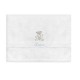 Serviette de toilette blanche personnalisée - 3 ours