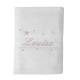 Serviette de toilette Etoiles personnalisable - Rose