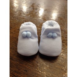 Chaussons Bébé Bleus jusqu'à 9 mois