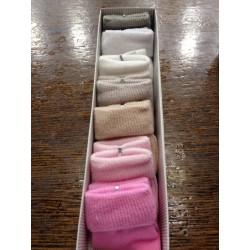 Boîte de 7 Paires de Chaussettes pour Fille de 0 à 6 mois