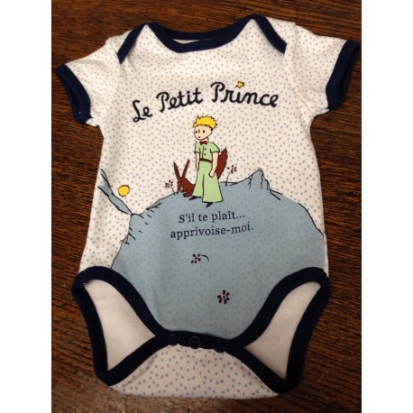 Body Coton Le Petit Prince de 3 à 18 mois