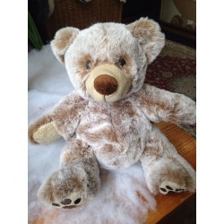 Peluche Ours pain d'épice 30 cm