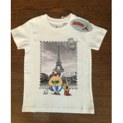 Tee-shirt Astérix devant la Tour Eiffel