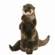 Peluche Loutre Marionnette 30 cm