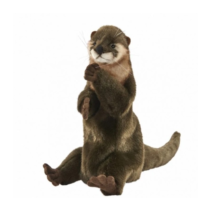 Peluche Loutre Marionnette 30 cm - Au Gardénia