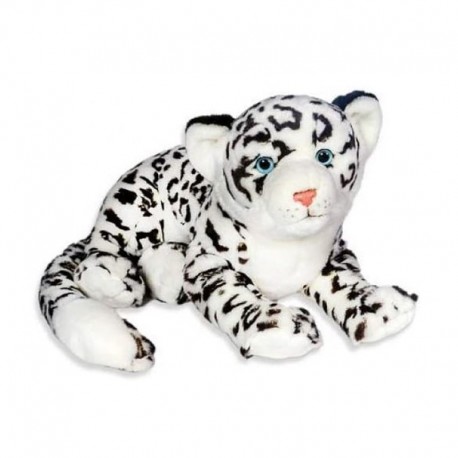 Peluche Léopard des Neiges 55 cm